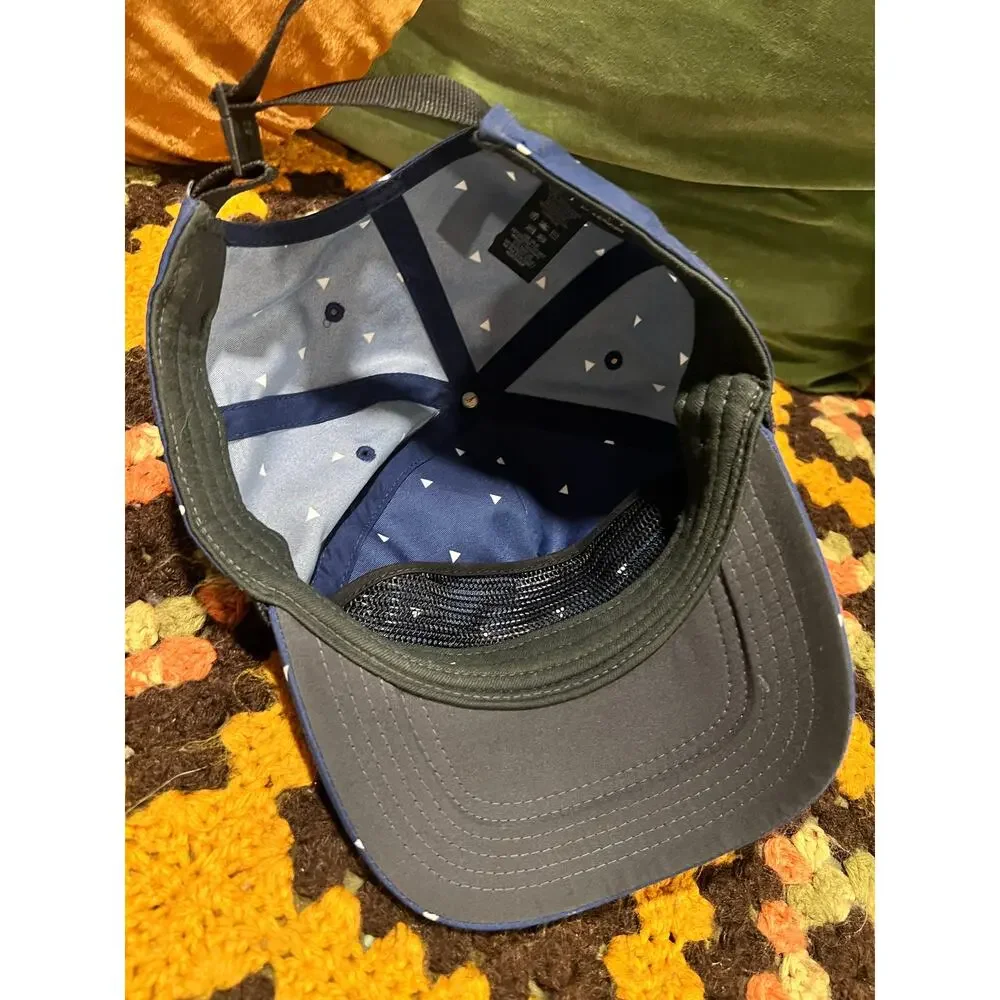 Nike Golf AeroBill Classic 99 Blue Print Rope Hat Adjustable Cap One Size